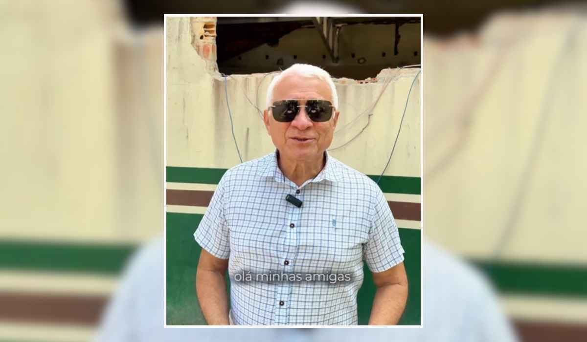 Prefeito Rubens Teixeira acompanha obras da Escola Sebastião Barbosa, em Moju