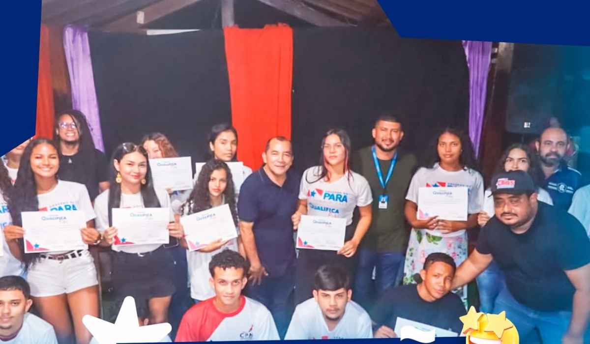 Deputado Elias Santiago prestigia a certificação de 80 formandos do programa Qualifica Pará em Mosqueiro