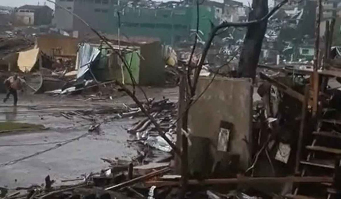 Tornado destrói cerca de 80% de cidade e deixa 6 mortos no Paraná