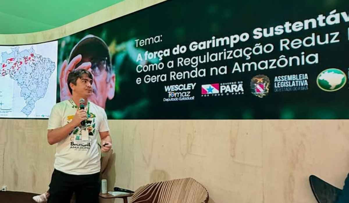 Deputado Wescley Tomaz na COP30: "Garimpo sustentável é possível, é legal e é urgente"