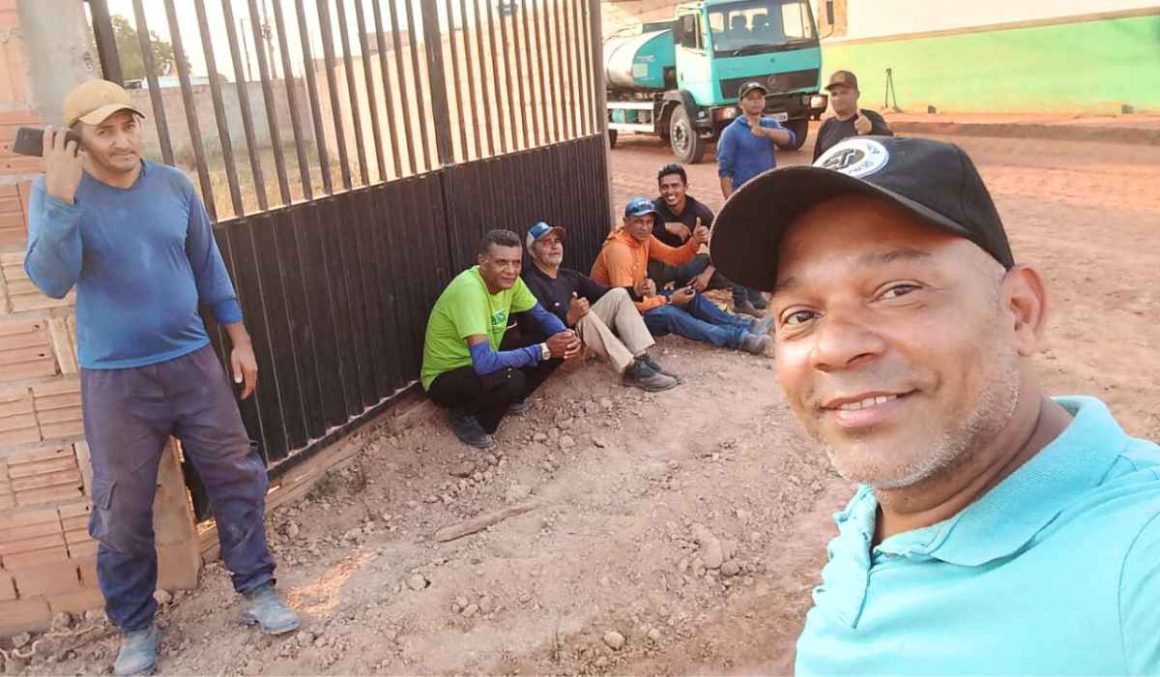 Tailândia: obra solicitada por Roni Baiano avança no distrito Palmares