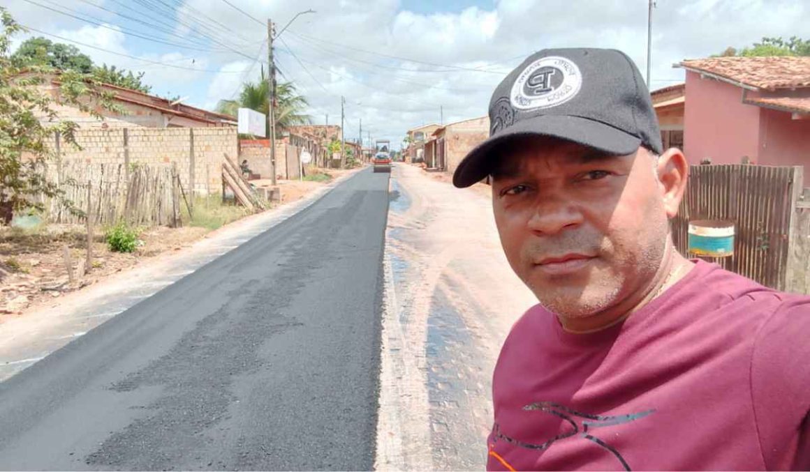 Em Tailândia, vereador Roni Baiano acompanha obras e fortalece mandato participativo