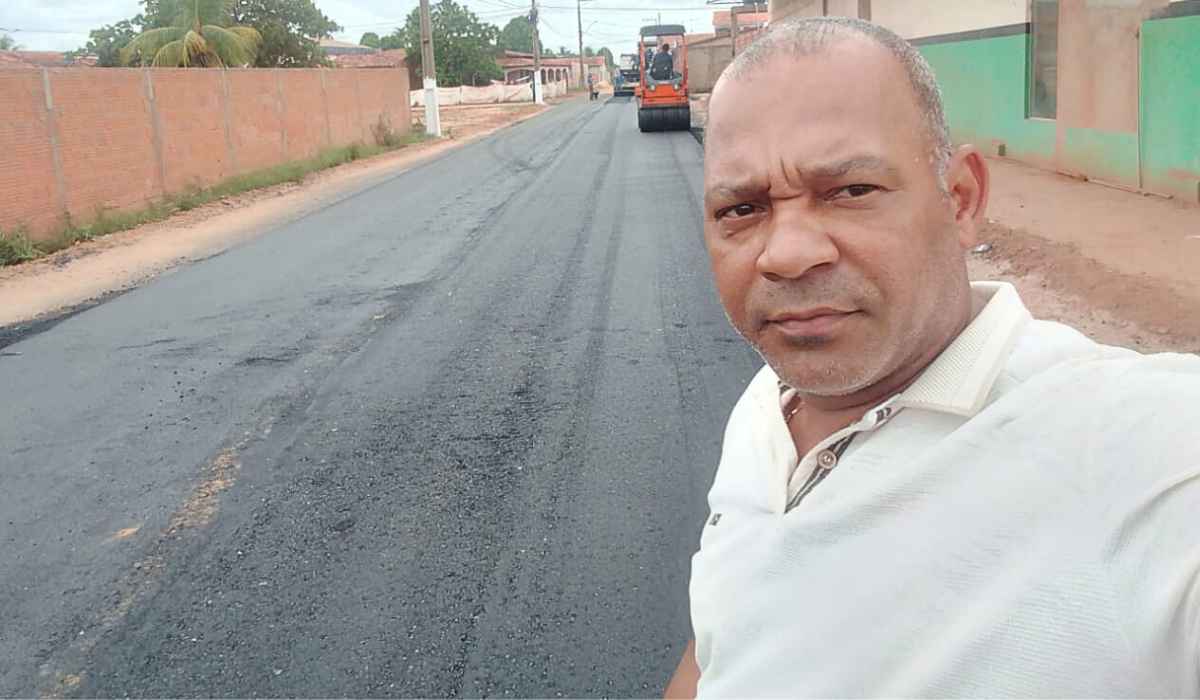 Avanço na infraestrutura: vereador Roni Baiano celebra etapa concluída do asfaltamento
