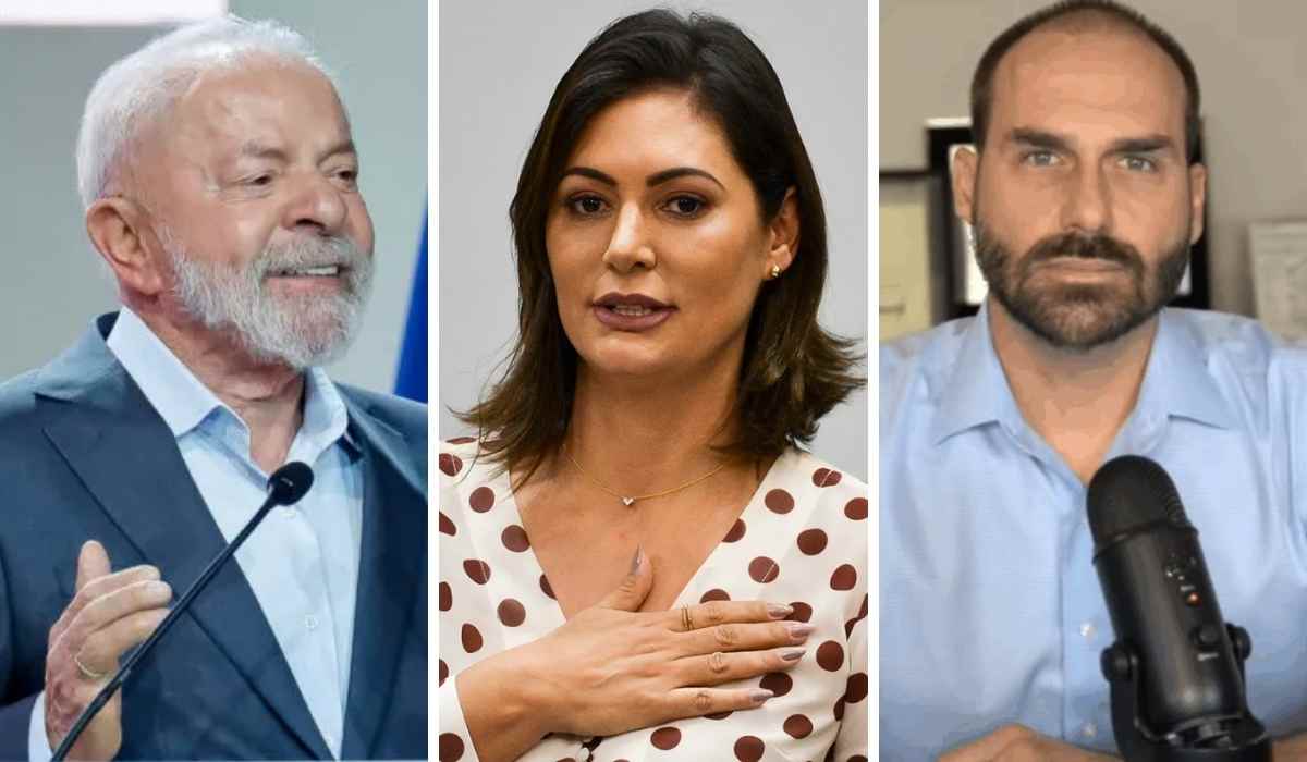 CNT/MDA: Lula lidera com folga contra Michelle e Eduardo Bolsonaro em 2026