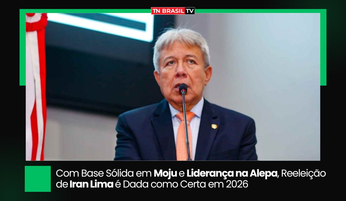 Com Base Sólida em Moju e Liderança na Alepa, Reeleição de Iran Lima é Dada como Certa em 2026