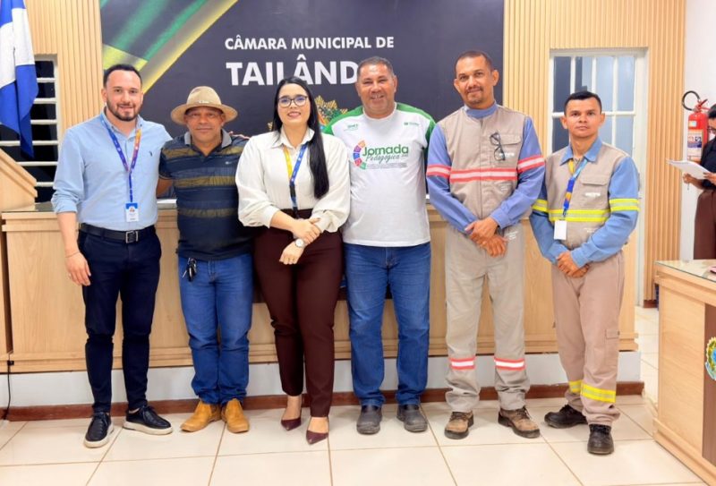 Vereador Roni Baiano (PSDB) mantém agenda intensa em benefício de Tailândia