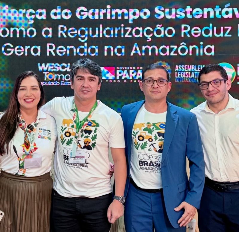 Deputado Wescley Tomaz na COP30: "Garimpo sustentável é possível, é legal e é urgente"