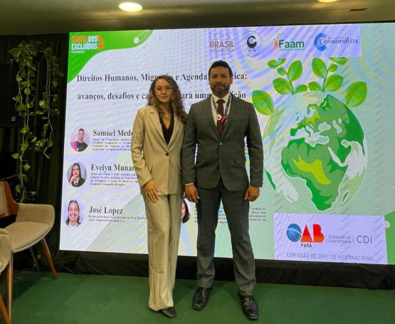 Advogada Marília Marques participa de painel sobre direitos humanos, migração e clima na COP30