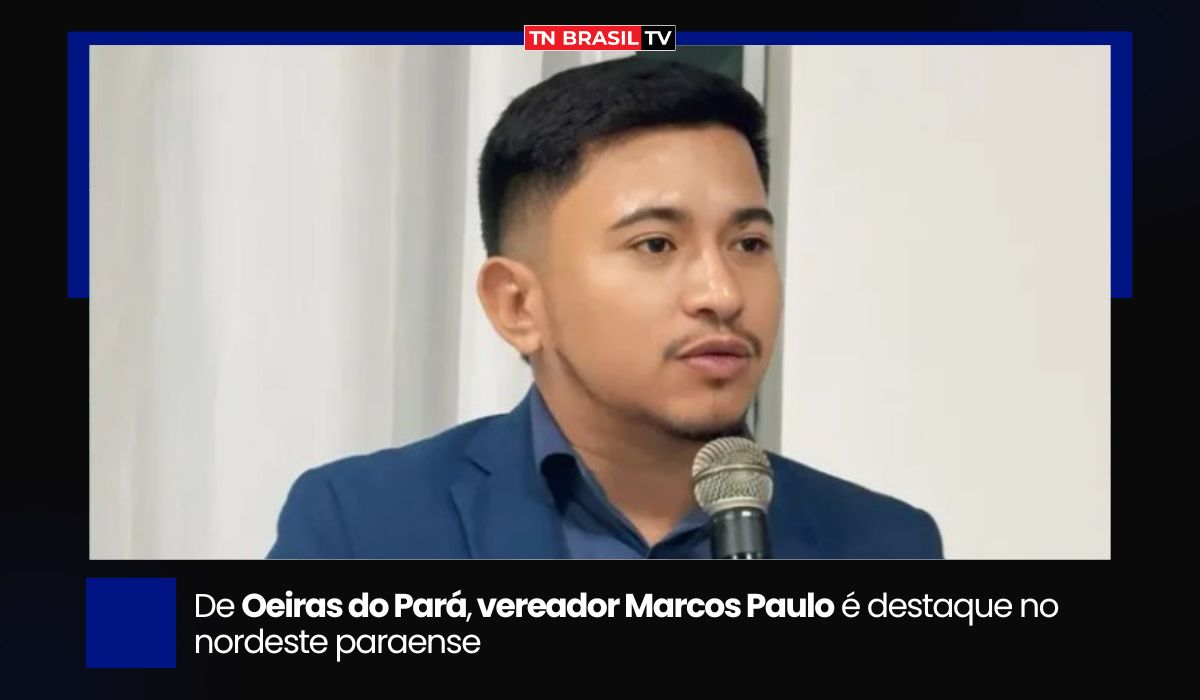 De Oeiras do Pará, vereador Marcos Paulo é destaque no nordeste paraense