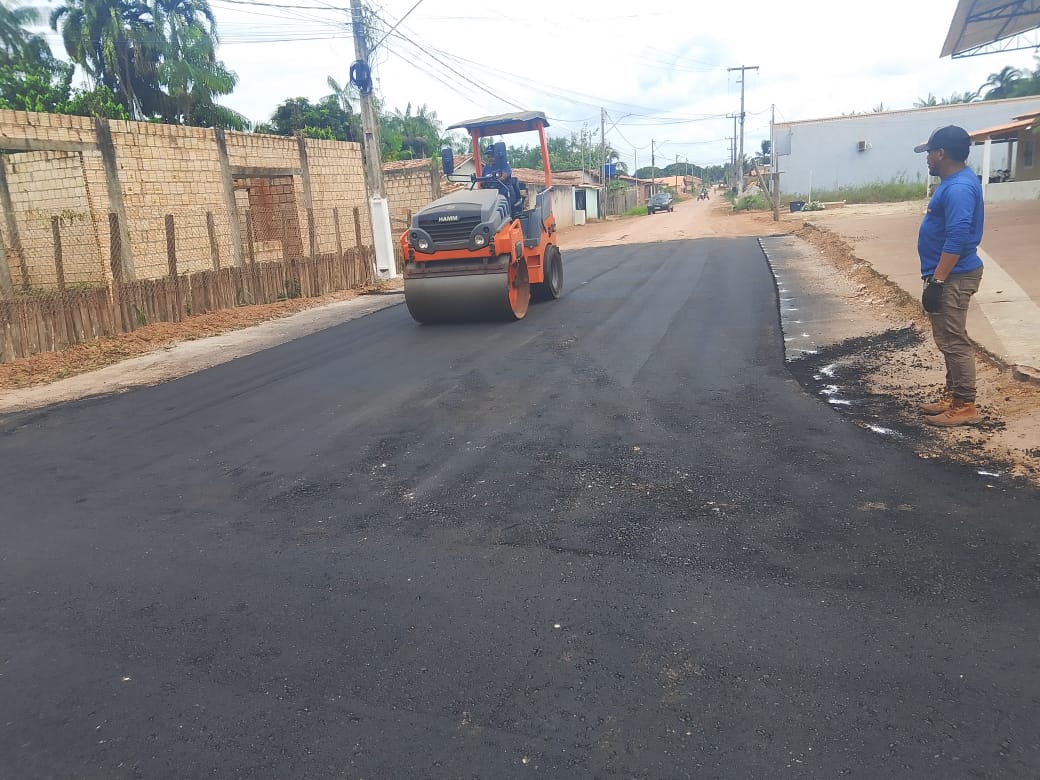 Avanço na infraestrutura: vereador Roni Baiano celebra etapa concluída do asfaltamento