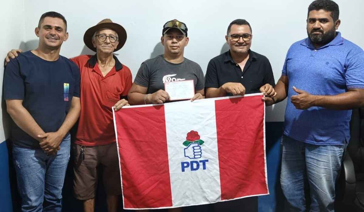 Frank da Segurança se filia ao PDT de Tailândia e reforça compromisso com o desenvolvimento do município