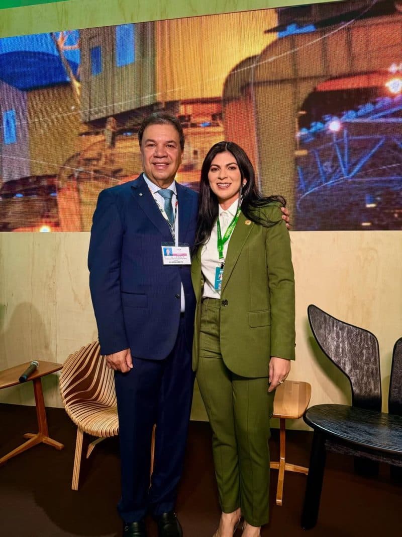 Deputada Diana Belo na abertura da COP30: "compromisso com a proteção da nossa floresta, a valorização de quem vive dela"