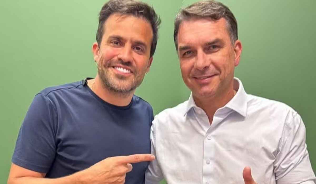 Marçal declara apoio a Flavio: 'É o Bolsonaro que a gente sempre quis'