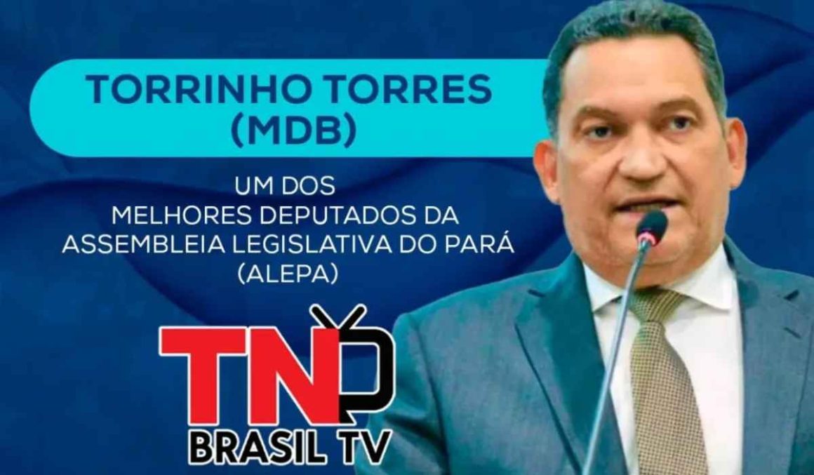 Torrinho Torres está entre os Melhores Deputados da Alepa no Prêmio Alepa em Foco 2025 Torrinho Torres está entre os Melhores Deputados da Alepa no Prêmio Alepa em Foco 2025