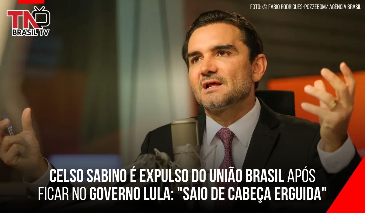 Celso Sabino é expulso do União Brasil após ficar no governo Lula: "Saio de cabeça erguida"