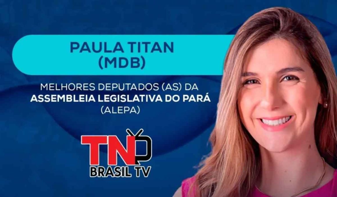 Deputada Paula Titan (MDB) é eleita uma das melhores parlamentares no Prêmio Alepa em Foco 2025 Deputada Paula Titan (MDB) é eleita uma das melhores parlamentares no Prêmio Alepa em Foco 2025