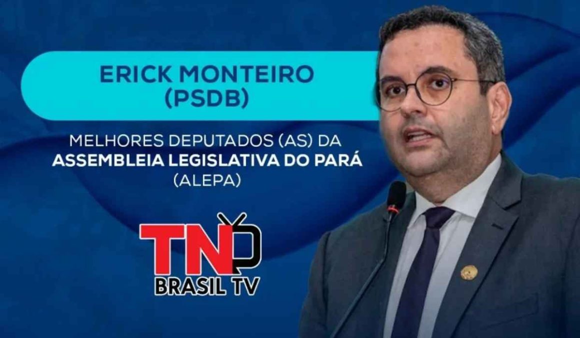 Erick Monteiro é destaque entre os Melhores Deputados da Alepa no Prêmio Alepa em Foco 2025