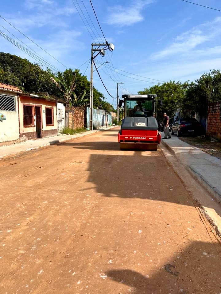 Mandato participativo | Zeca Pirão acompanha avanço de obras no bairro do Tapanã