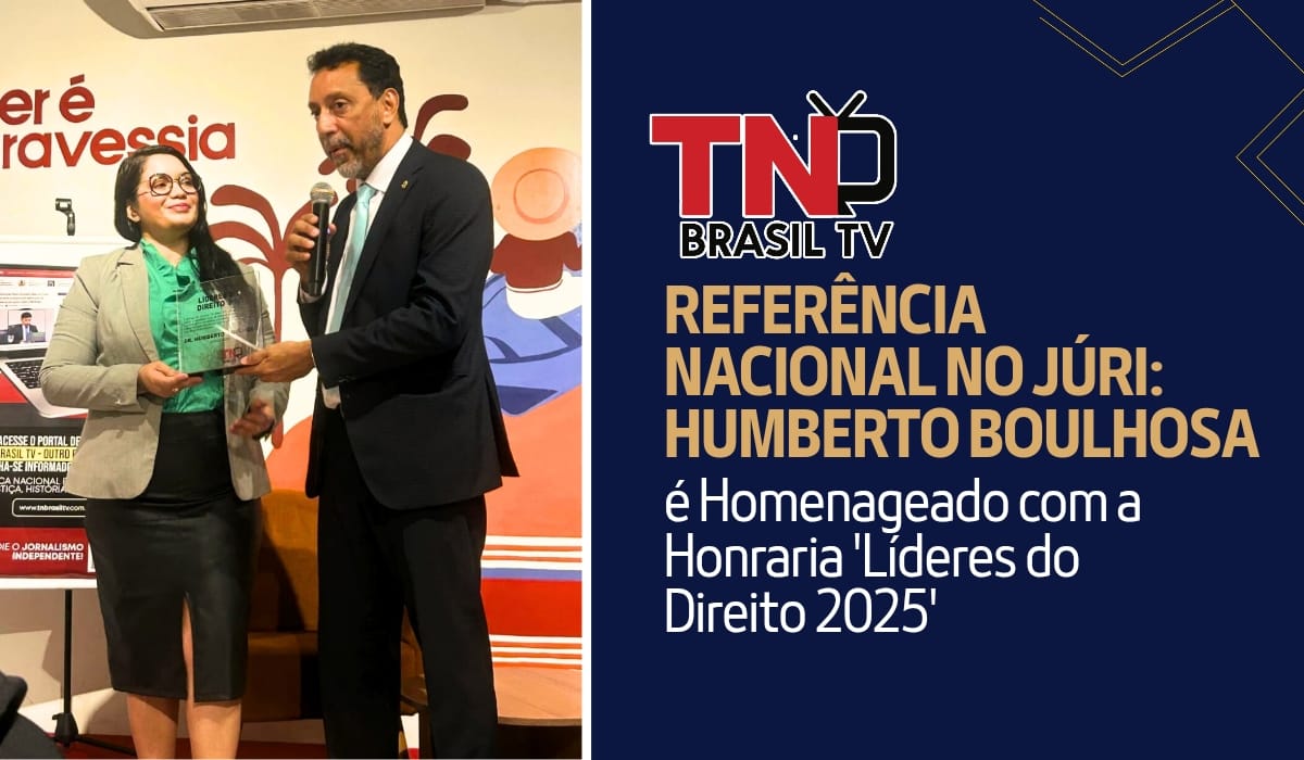 Referência Nacional no Júri: Humberto Boulhosa é Homenageado com a Honraria 'Líderes do Direito 2025'