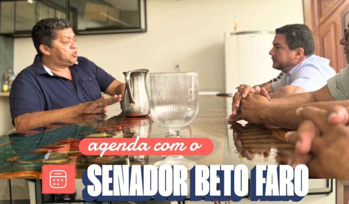 Em Belém, Ronie Silva debate pautas regionais com senador Beto Faro