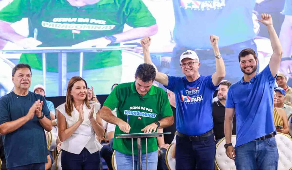 Chicão participa da entrega da Usina da Paz em Paragominas, a primeira na região do Rio Capim Chicão participa da entrega da Usina da Paz em Paragominas, a primeira na região do Rio Capim