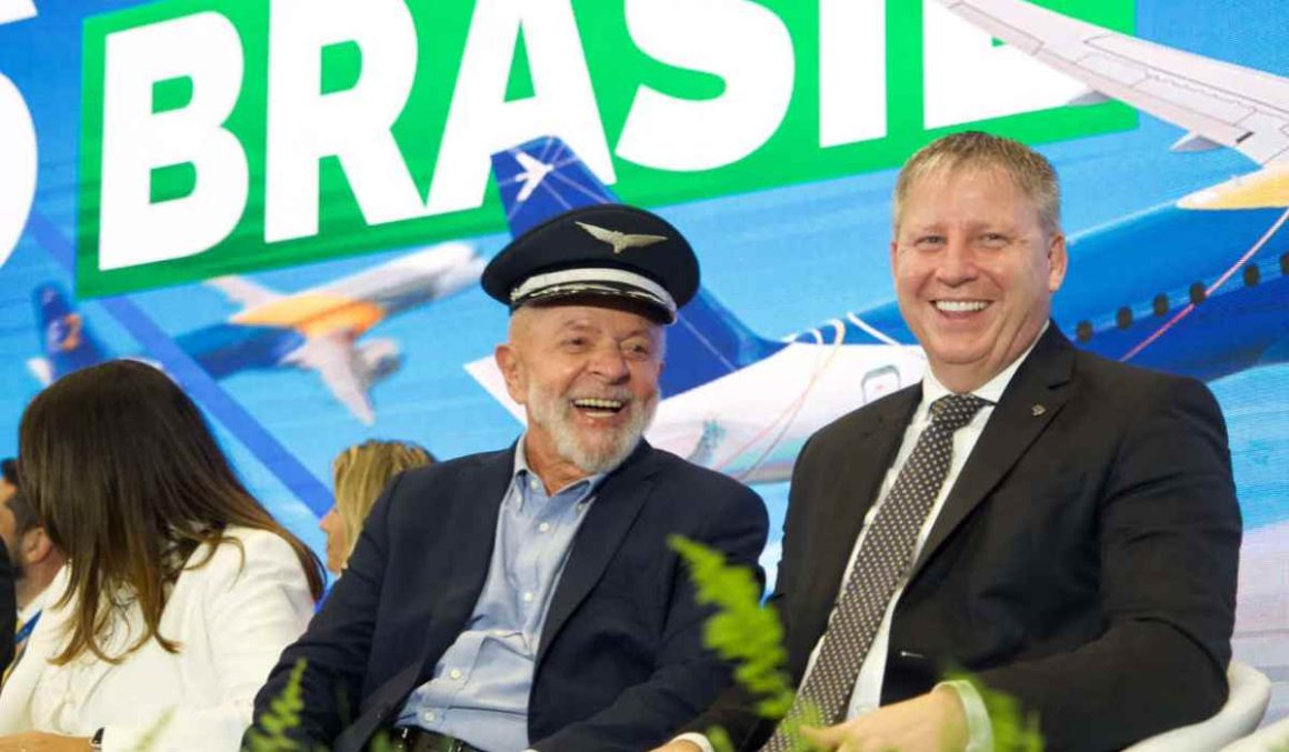 Embraer bate recorde de pedidos em 2025