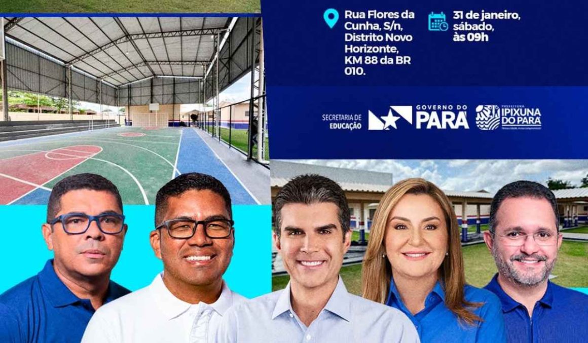 Novo Horizonte receberá escola estadual de ensino médio em Ipixuna do Pará