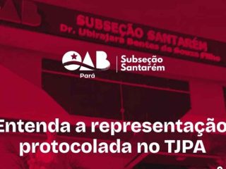 OAB Santarém protocola representação no TJPA sobre atuação de cartório