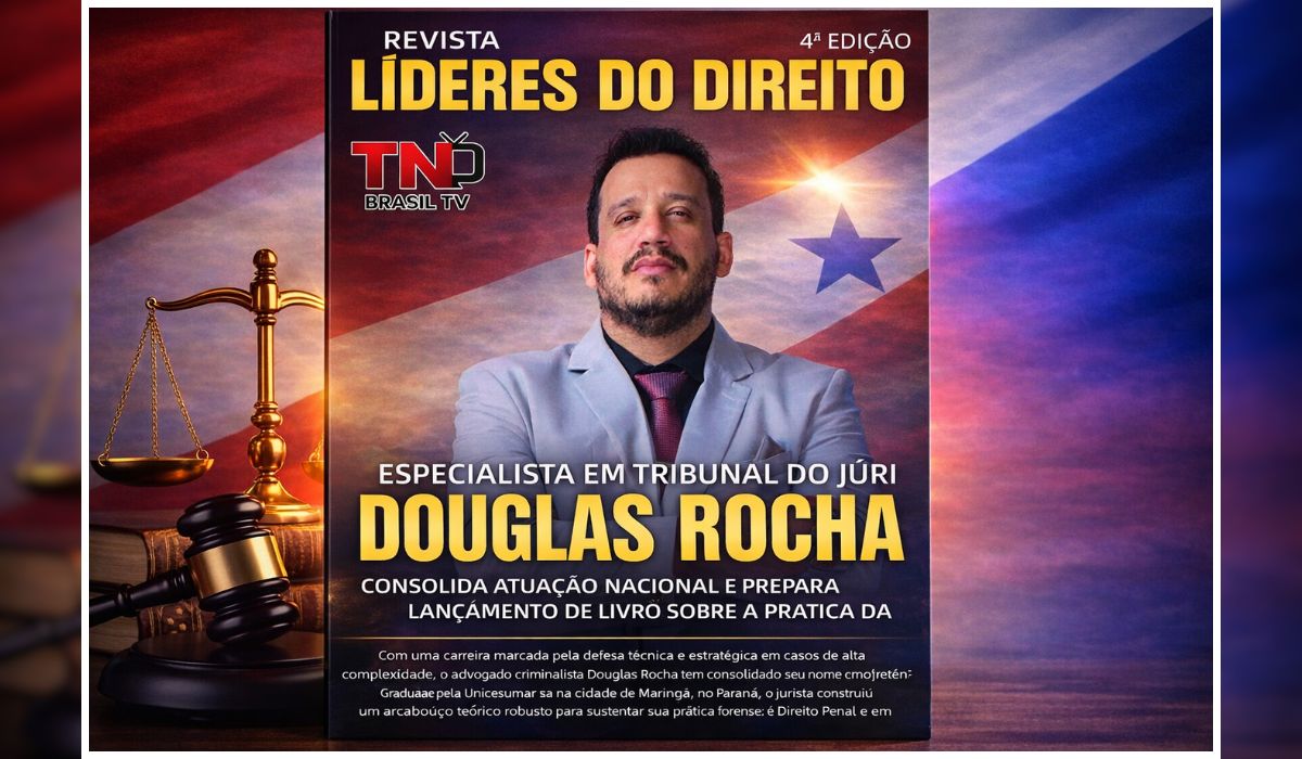 Especialista em Tribunal do Júri, Douglas Rocha consolida atuação nacional e prepara lançamento de livro sobre a prática da advocacia