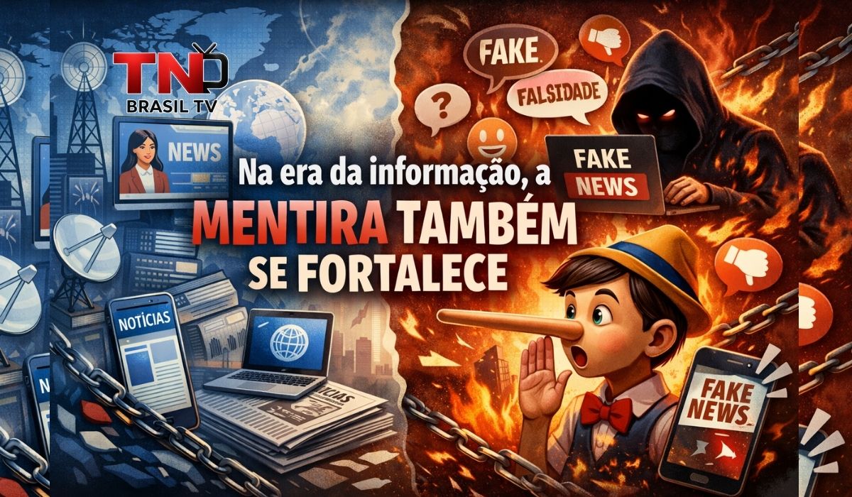 Na era da informação, a mentira também se fortalece