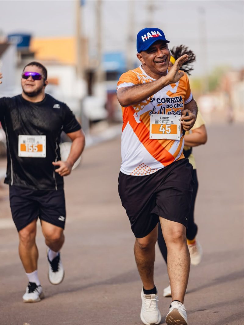 “Bora Correr com Itonir Tavares” incentiva esporte e saúde em Jacundá, sudeste paraense