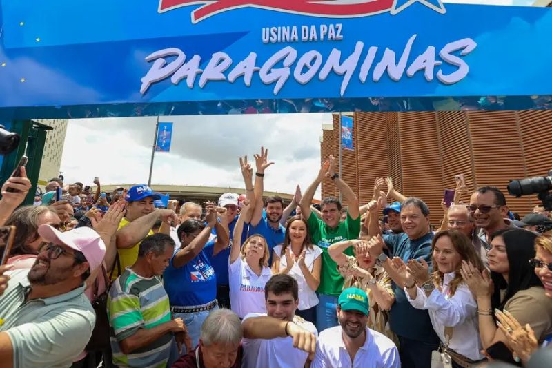Chicão participa da entrega da Usina da Paz em Paragominas, a primeira na região do Rio Capim