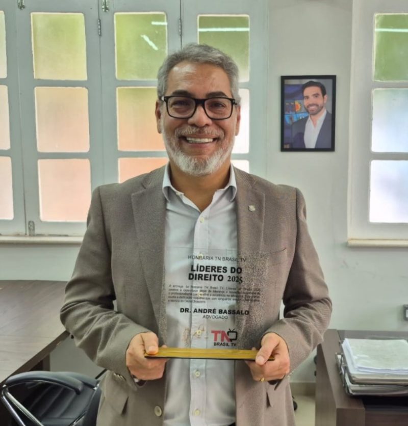 Advogado Dr. André Bassalo recebe a 'Honraria TN Brasil TV: Líderes do Direito 2025'