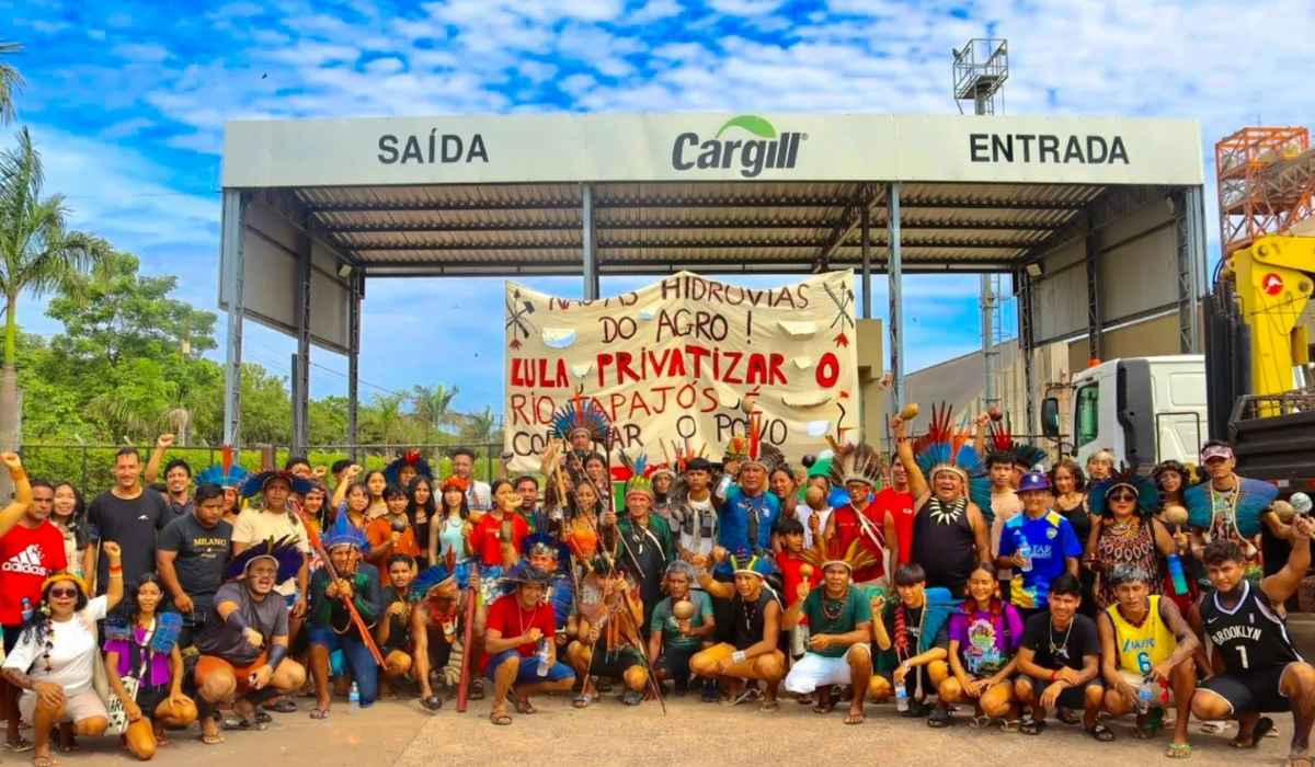 Governo suspende dragagem do Rio Tapajós após mobilizações de povos indígenas