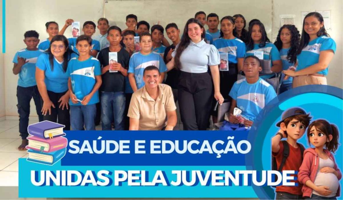 Ação do "Saúde na Escola" leva orientação sobre gravidez na adolescência a estudantes de Ipixuna do Pará