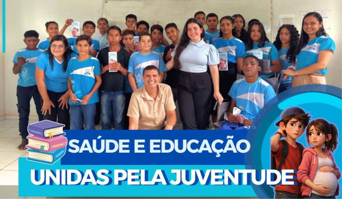 Ação do "Saúde na Escola" leva orientação sobre gravidez na adolescência a estudantes de Ipixuna do Pará