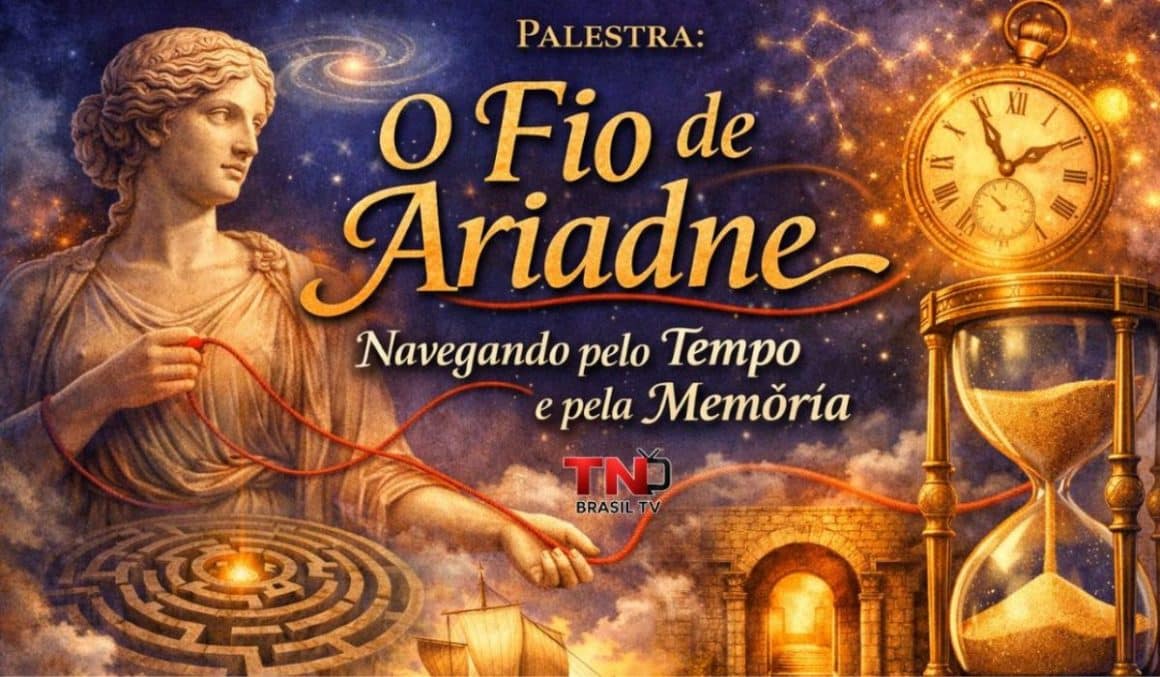 Palestra: O Fio de Ariadne – Navegando pelo Tempo e pela Memória Palestra: O Fio de Ariadne – Navegando pelo Tempo e pela Memória