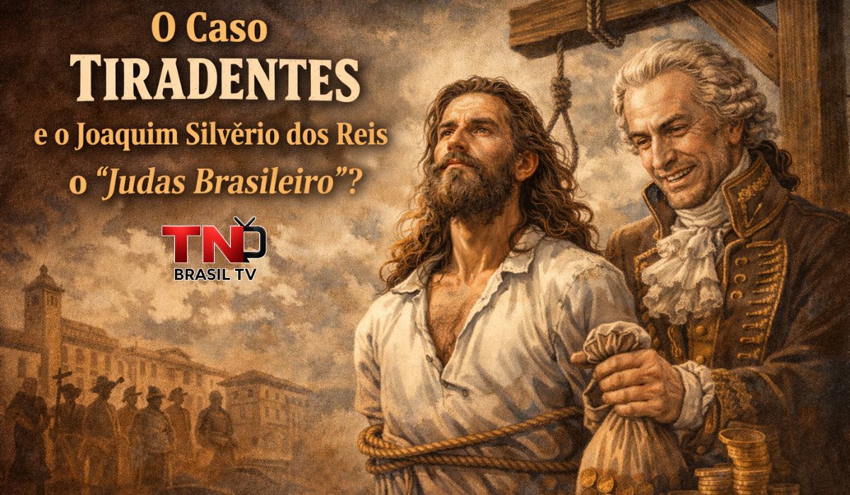 O Caso Tiradentes e o Joaquim Silvério dos Reis o "Judas Brasileiro"?