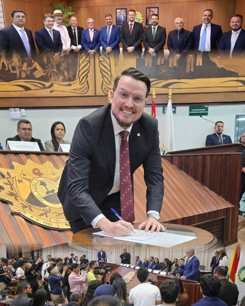 Deputado Dirceu Ten Caten assume a diretoria de Relações Institucionais do Parlamento Amazônico