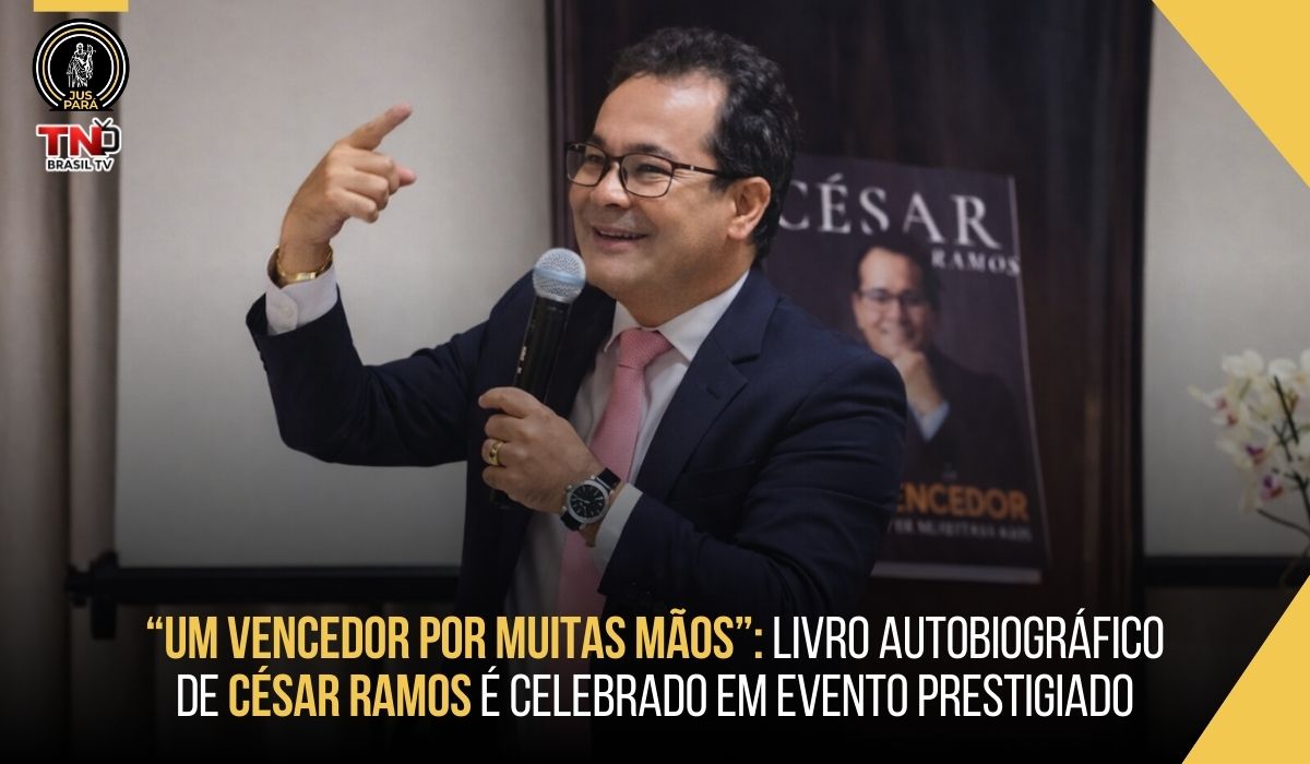 “Um Vencedor por Muitas Mãos”: Livro autobiográfico de César Ramos é celebrado em evento prestigiado
