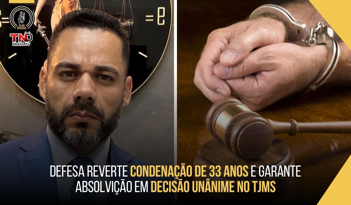 Defesa reverte condenação de 33 anos e garante absolvição em decisão unânime no TJMS