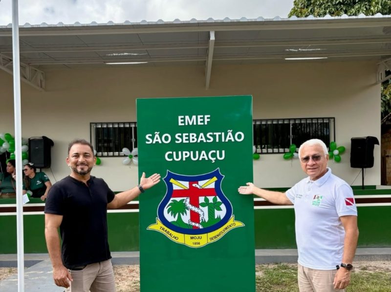 Gestão Rubens Teixeira reforça compromisso com a educação em entrega na Vila Cupuaçu