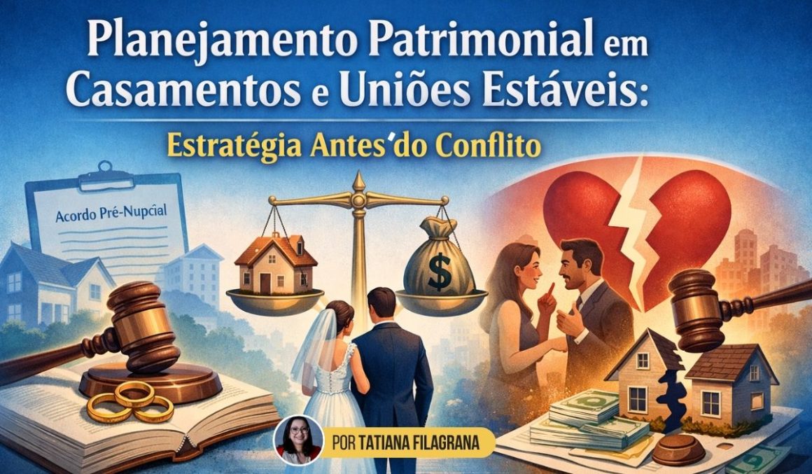 Planejamento Patrimonial em Casamentos e Uniões Estáveis: Estratégia Antes do Conflito Planejamento Patrimonial em Casamentos e Uniões Estáveis: Estratégia Antes do Conflito