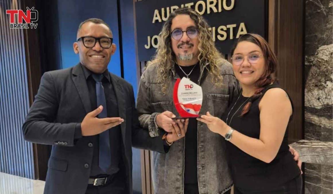 Ícone do rock paraense, Cláudio Wallace recebe 'Prêmio TN Brasil TV: Destaques do Pará 2025'