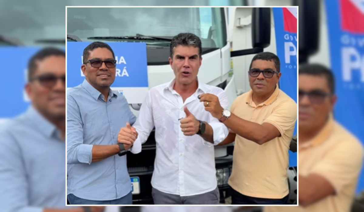Em agenda com o governador Helder Barbalho, prefeito Artemes garante caçamba para fortalecer produção rural em Ipixuna do Pará