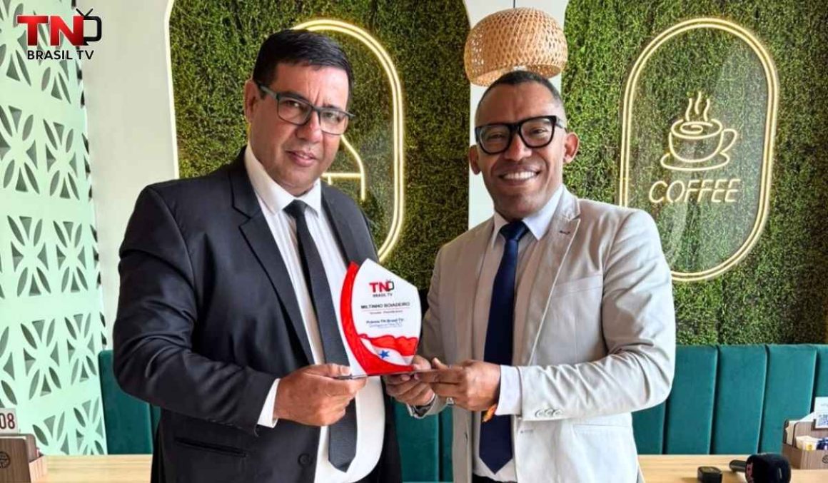 Vereador Miltinho Boiadeiro recebe Prêmio TN Brasil TV: Destaques do Pará 2025