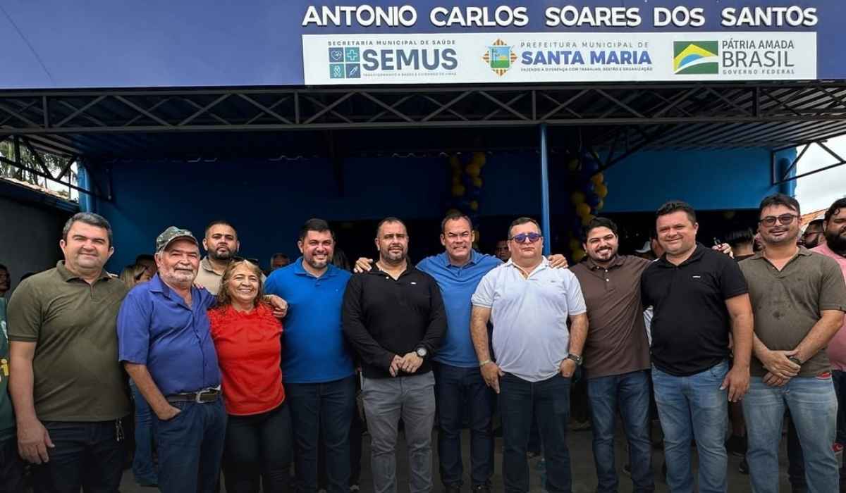 Deputado Lu Ogawa destaca entrega de novo posto de saúde em Santa Maria do Pará