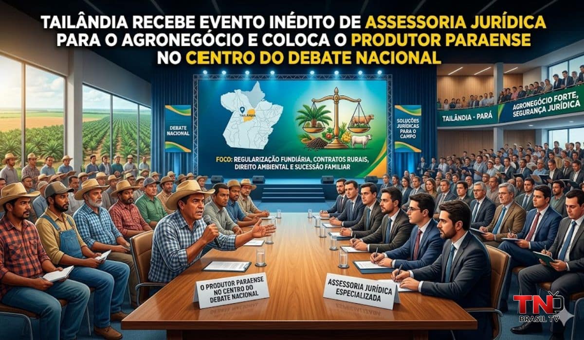 Tailândia recebe evento inédito de assessoria jurídica para o agronegócio e coloca o produtor paraense no centro do debate nacional