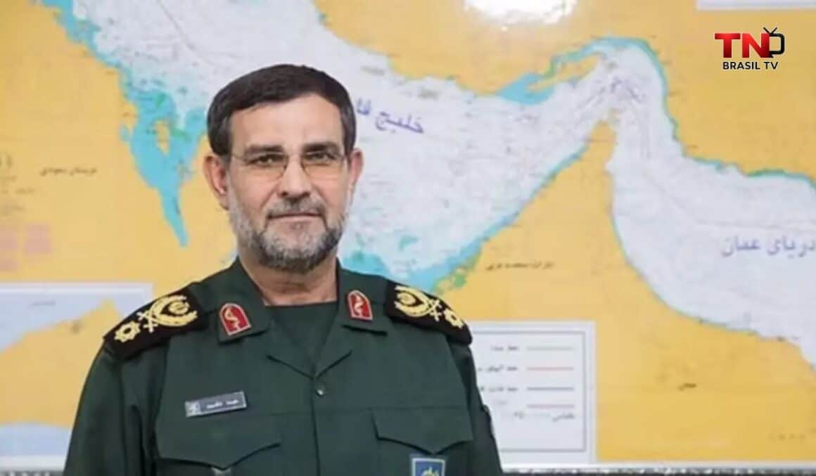 Israel anuncia morte de comandante iraniano responsável pelo bloqueio do Estreito de Ormuz
