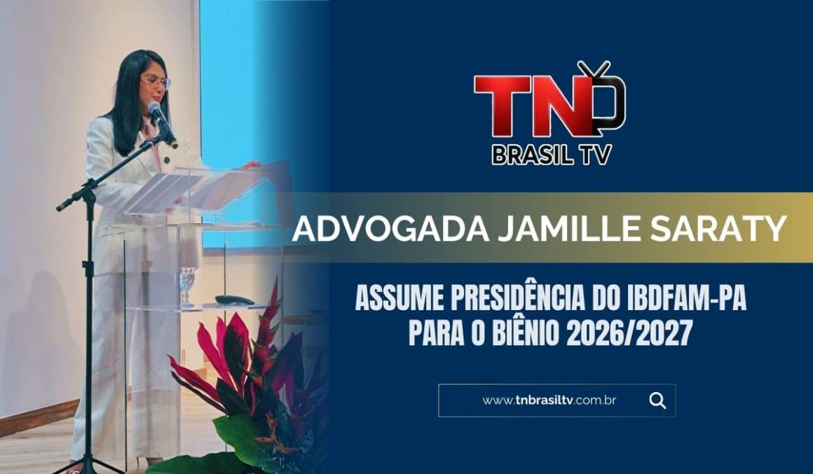 Advogada Jamille Saraty assume presidência do IBDFAM-PA para o biênio 2026/2027 Advogada Jamille Saraty assume presidência do IBDFAM-PA para o biênio 2026/2027